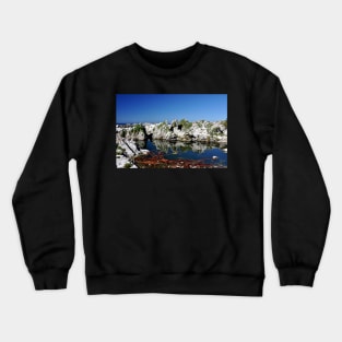 Incroyable paysage dans la péninsule de Kaikoura en Nouvelle-Zélande Crewneck Sweatshirt